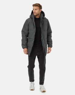 Tentree Parka Puffer Jacket -Tentree Store Green Water Repellent Hooded Puffer Parka TCM5448 2277 1