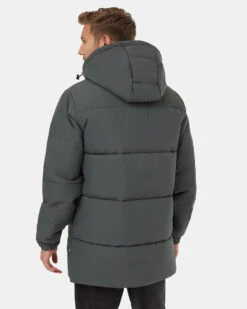 Tentree Store -Tentree Store Green Water Repellent Hooded Puffer Parka TCM5448 2277 11