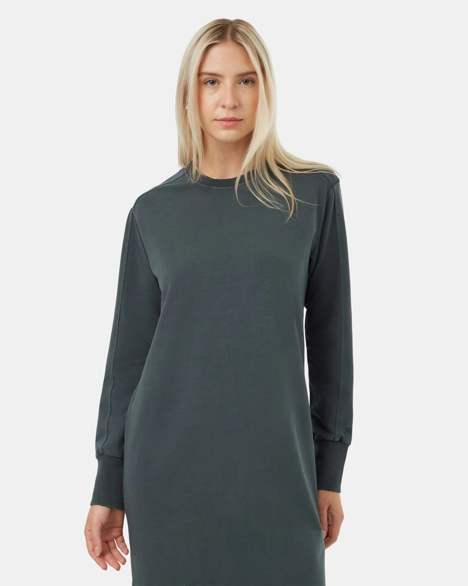 Tentree French Terry Long Sleeve Crew Dress 5 Tentree French Terry Long Sleeve Crew Dress - Image 3