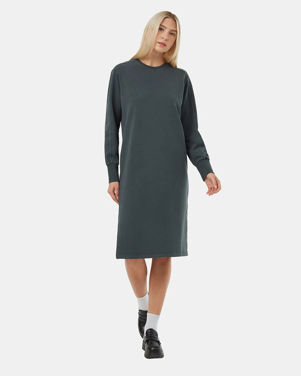 Tentree French Terry Long Sleeve Crew Dress 3 Tentree French Terry Long Sleeve Crew Dress