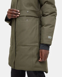 Tentree Daily Parka 26 Tentree Daily Parka -Tentree Store Green Women s Water Resistant Puffer Jacket TCW3536 2017 10