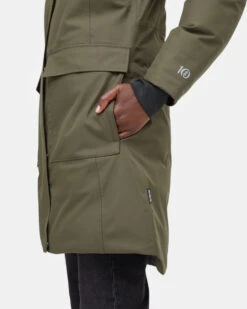 Tentree Daily Parka 27 Tentree Daily Parka -Tentree Store Green Women s Water Resistant Puffer Jacket TCW3536 2017 11