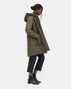 Tentree Daily Parka 29 Tentree Daily Parka -Tentree Store Green Women s Water Resistant Puffer Jacket TCW3536 2017 14