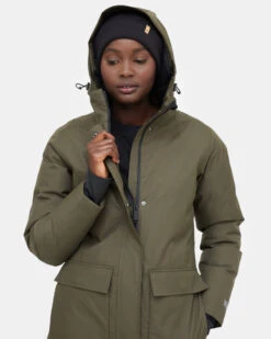 Tentree Daily Parka 22 Tentree Daily Parka -Tentree Store Green Women s Water Resistant Puffer Jacket TCW3536 2017 5