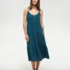 Tentree Hopewell Dress 1 Tentree Hopewell Dress -Tentree Store Green Womens Hemp Tiered Cami Dress TCW5009 4161 4