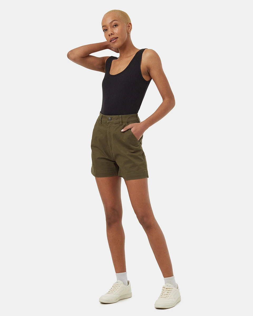 Tentree Twill High Waist Short 4 Tentree Twill High Waist Short - Image 2