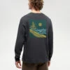Tentree Emerald Edge Longsleeve -Tentree Store Grey Crew Neck Graphic Longsleeve Top TCM6133 5412 3