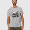 Tentree Sunset Ridge T-Shirt -Tentree Store Grey Crew Neck Graphic Shortsleeve T Shirt TCM5993 3673 2