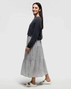 Tentree Store -Tentree Store Grey Eco Friendly Knit Sweater TCW6184 2275 4