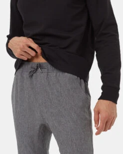 Tentree InMotion Pant Light -Tentree Store Grey Mens Lightweight Joggers TCM5186 0812 4