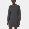 Tentree Highline Crew Neck Dress -Tentree Store Grey Women s Cotton Sweater Dress TCW5905 0812 4