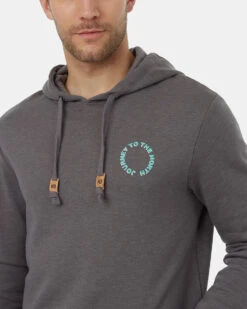 Tentree Monarch Highway Hoodie -Tentree Store Grey butterfly graphic TCM5077 2601 3