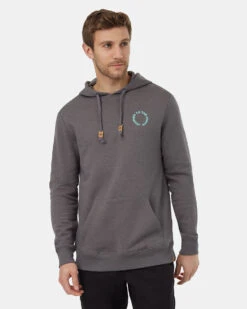 Tentree Monarch Highway Hoodie -Tentree Store Grey butterfly graphic TCM5077 2601 6