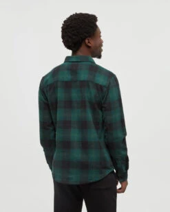Tentree Forest Flannel Shirt 8 Tentree Forest Flannel Shirt -Tentree Store Multi Men s Longsleeve Button Down TCM4546 5866 3