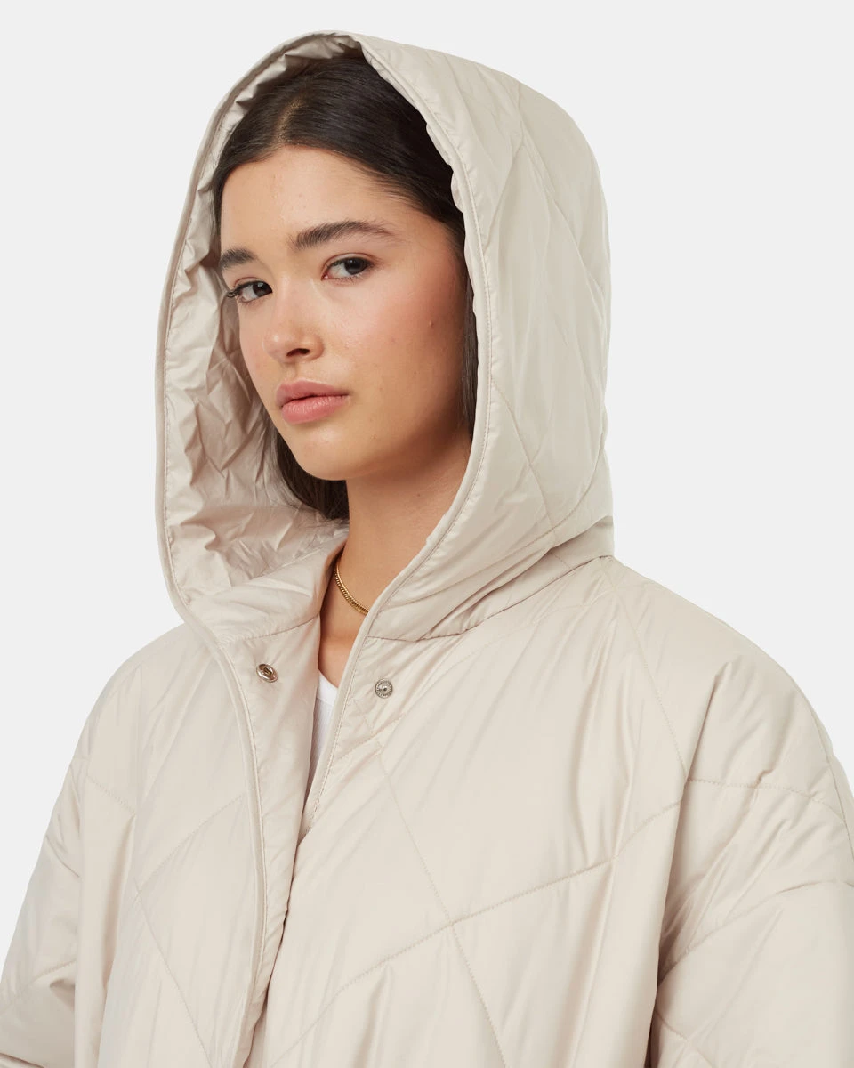 Tentree Cloud Shell Quilted Hooded Jacket 7 Tentree Cloud Shell Quilted Hooded Jacket - Image 5