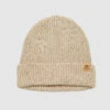 Tentree Bristow Fleck Beanie -Tentree Store Oatmeal Fleck Yarn Single Folded Ribbed Beanie TAU6274 5634 1