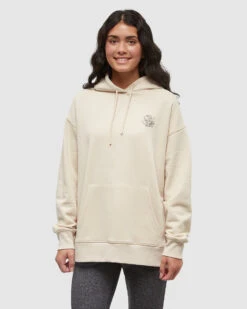 Tentree Understory Oversized Hoodie 8 Tentree Understory Oversized Hoodie -Tentree Store Oatmeal Oversize Printed Graphic Logo Hoodie TCW6308 5742 1