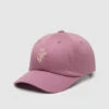 Tentree Flower Embroidery Peak Hat 1 Tentree Flower Embroidery Peak Hat -Tentree Store Pink 6 PanelLow Profile Baseball Cap TAU5885 6317 1