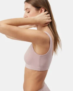 Tentree The Everyday Scoop Bralette 10 Tentree The Everyday Scoop Bralette -Tentree Store Purple PinkWomen sTencelScoopBraletteTCW4332 2197 38546 4