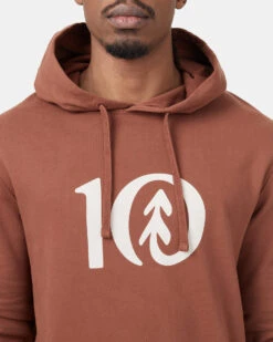Tentree Ten Classic Hoodie 11 Tentree Ten Classic Hoodie -Tentree Store RedMen sOrganicCottonPulloverHoodie TCM2558 2174 5