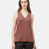 Tentree TreeBlend V-Neck Tank 1 Tentree TreeBlend V-Neck Tank -Tentree Store RedWomen sRecycledV NeckTankTopTCW3135 1366 0935 2