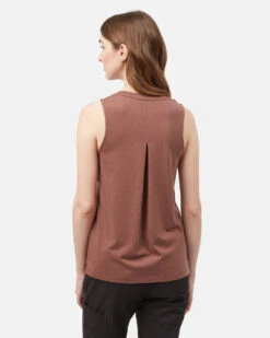 Tentree TreeBlend V-Neck Tank -Tentree Store RedWomen sRecycledV NeckTankTopTCW3135 1366 0935 5