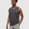 Tentree Pender Tank -Tentree Store TCM5916 0451 meteorite black heather treeblend tank 2