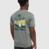 Tentree Emerald Edge T-Shirt -Tentree Store TCM6128 5399 agave green darkest spruce crew neck graphic shortsleeve t shirt 1