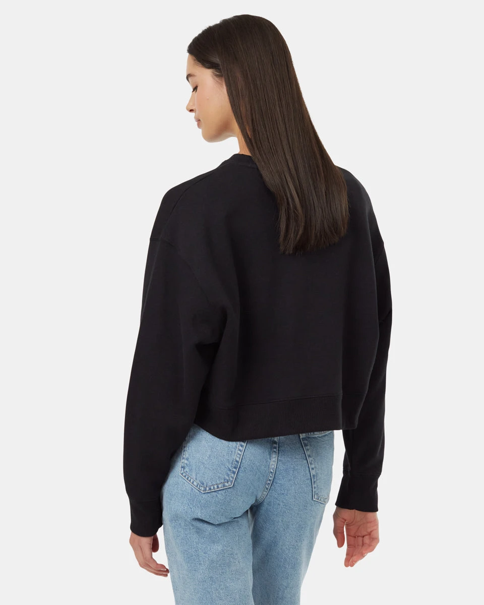 Tentree TreeFleece Oversized Cropped Crew 5 Tentree TreeFleece Oversized Cropped Crew - Image 3