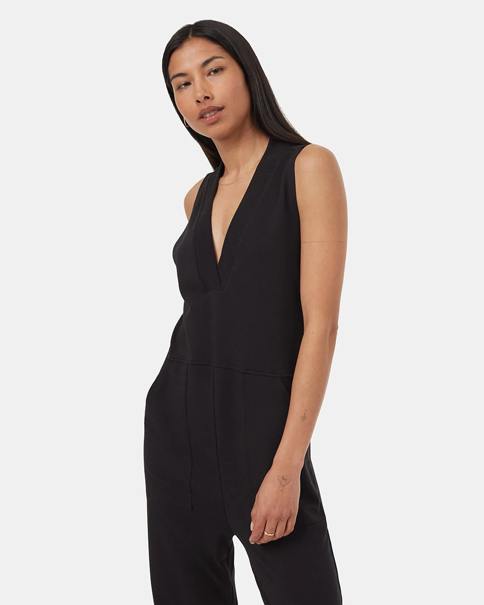 Tentree SoftTerry Light V-Neck Jumpsuit 4 Tentree SoftTerry Light V-Neck Jumpsuit - Image 2