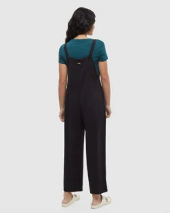 Tentree Sequoia Jumpsuit 7 Tentree Sequoia Jumpsuit -Tentree Store TCW6188 0164 meteorite black Adjustable Straps Jumpsuit 3