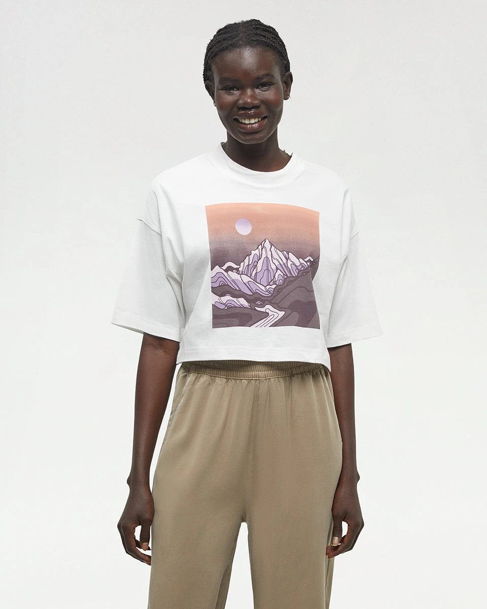 Tentree Emerald Edge Oversized Crop T-Shirt 3 Tentree Emerald Edge Oversized Crop T-Shirt