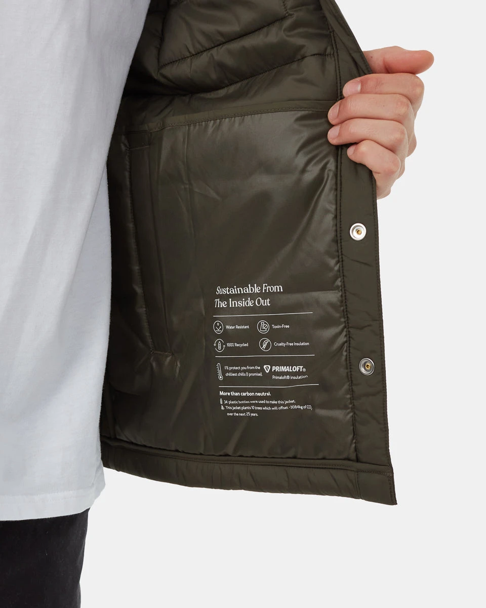 Tentree Cloud Shell Shirt Jacket 8 Tentree Cloud Shell Shirt Jacket - Image 6