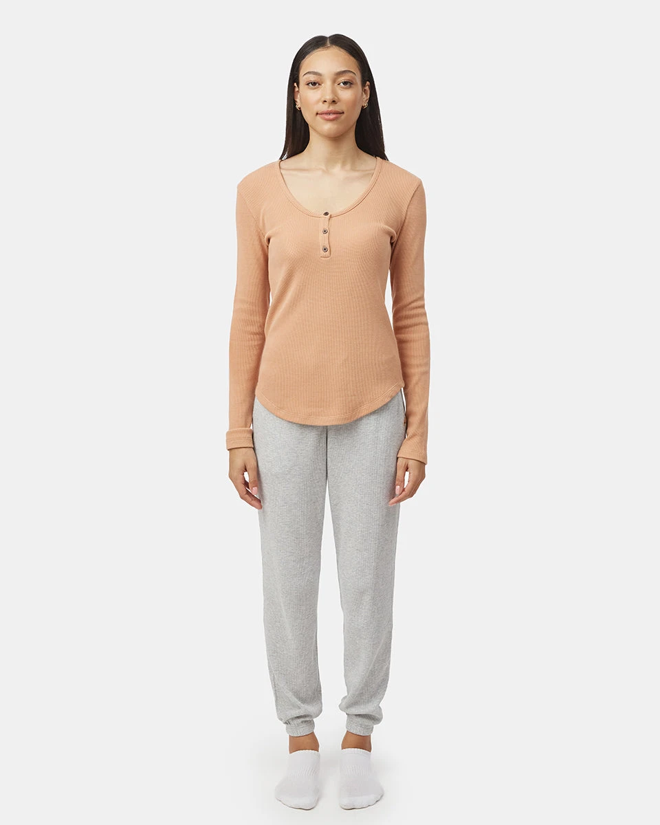 Tentree TreeWaffle Henley Longsleeve 4 Tentree TreeWaffle Henley Longsleeve - Image 2