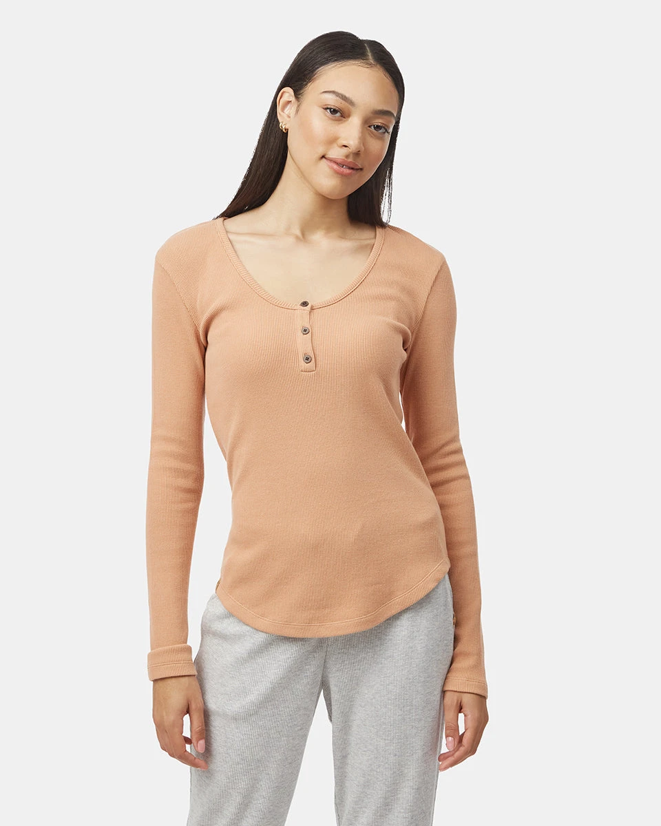 Tentree TreeWaffle Henley Longsleeve 3 Tentree TreeWaffle Henley Longsleeve